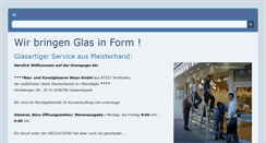 Desktop Screenshot of glasereiways.com